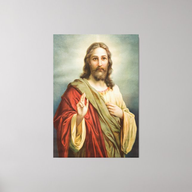 Lienzo Jesus Wall art (Anverso)