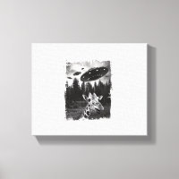 Jirafa Divertida Ovni Zoo Animal Raro Meme Gráfico