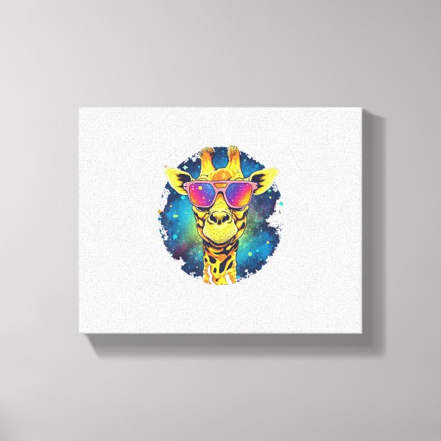 Lienzo Jirafa Linda Hombres Mujeres Niños _2 (Anverso)