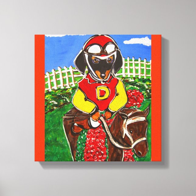 LIENZO JOCKEY DOXIE (Anverso)