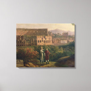 Lienzo Johann Wolfgang von Goethe visita el