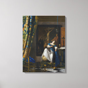 Lienzo Johannes Vermeer - Alegoría de la Fe