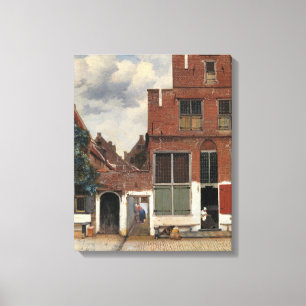 Lienzo Johannes Vermeer - Callejuela