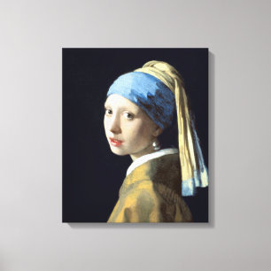 Lienzo Johannes Vermeer Chica con Pearl Earring