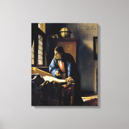 Lienzo Johannes Vermeer - El geógrafo