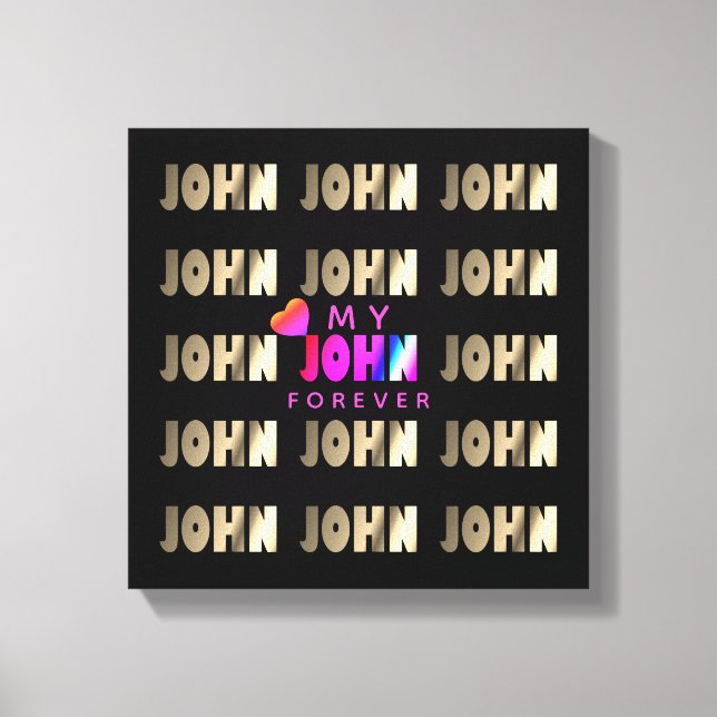 Lienzo John (Anverso)
