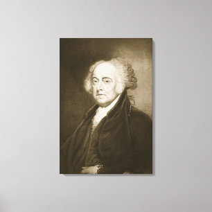 Lienzo John Adams, 2do Presidente de los Estados Unidos