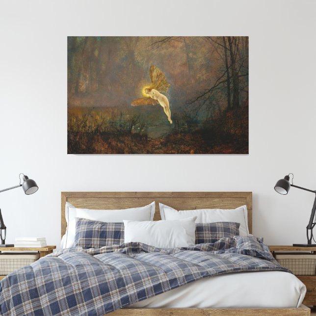 Lienzo John Atkinson Grimshaw - Noche de Verano o Iris (Insitu(Dormitorio))