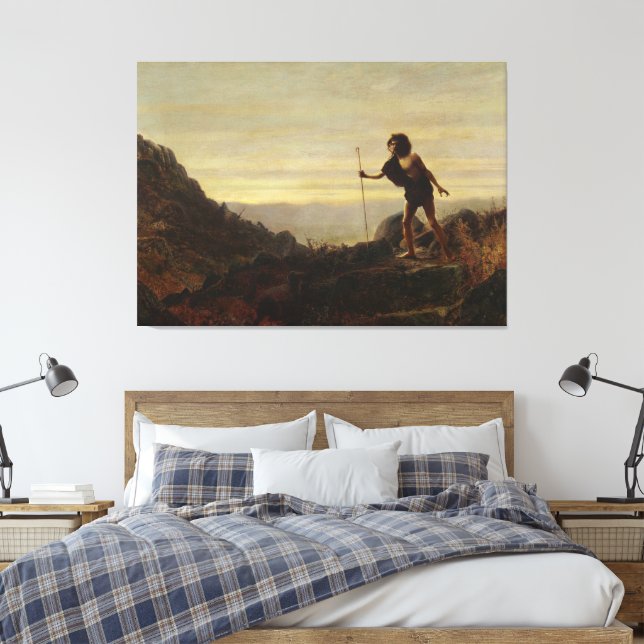 Lienzo John Atkinson Grimshaw - The Parable of the Lost  (Insitu(Dormitorio))