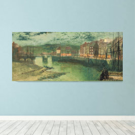 Lienzo John Atkinson Grimshaw - Whitby Docks 