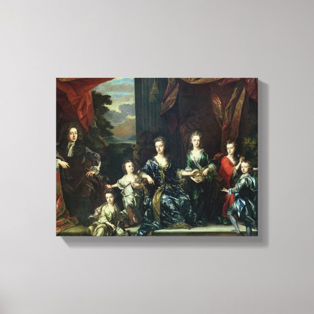 Lienzo John Churchill primer duque de Marlborough (Anverso)