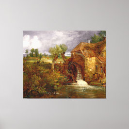 Lienzo JOHN CONSTABLE A Mill en Gillingham en Dorset 1826