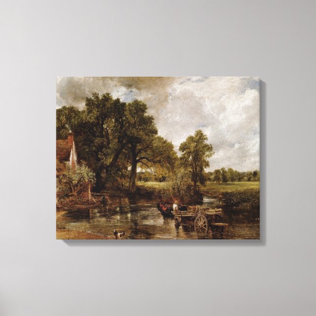 Lienzo John Constable - El Hay Wain (Anverso)