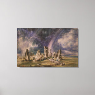 Lienzo John Constable el   Stonehenge, 1835