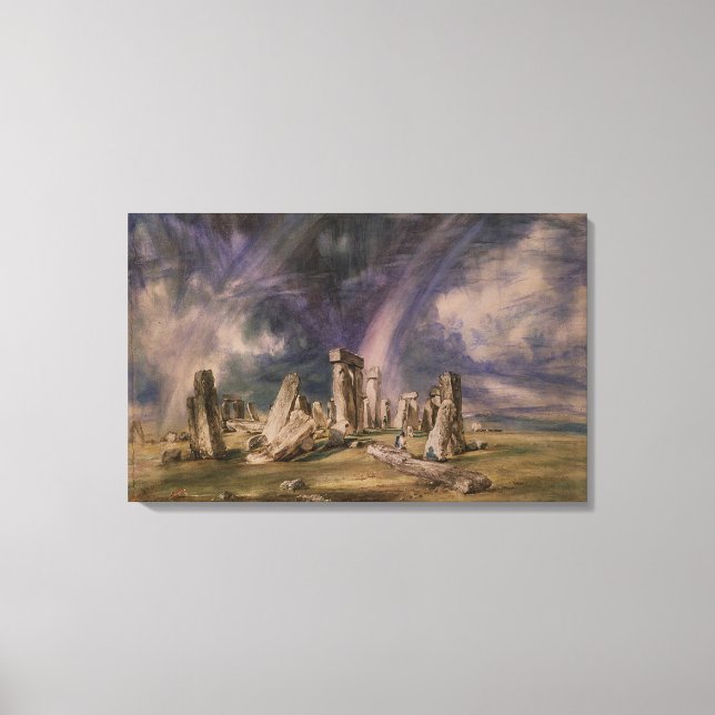 Lienzo John Constable | Stonehenge, 1835 (Anverso)