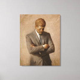 Lienzo John Fitzgerald Kennedy - Retrato oficial