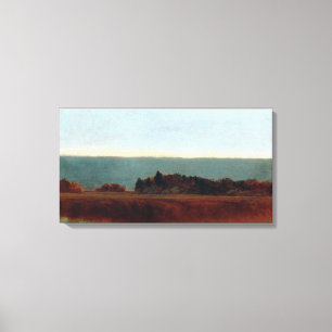 Lienzo John Frederick Kensett Salt Meadow en octubre