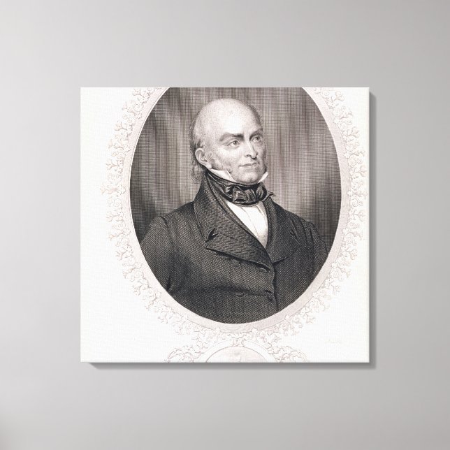 Lienzo John Quincy Adams (Anverso)