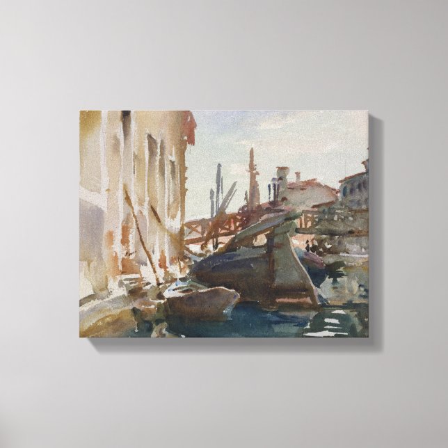 Lienzo John Singer Sargent - Giudecca (Anverso)