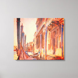 Lienzo John Singer Sargent Gondola Moorings Venice 