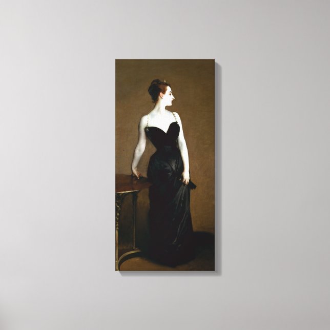 Lienzo John Singer Sargent Madame X (Anverso)