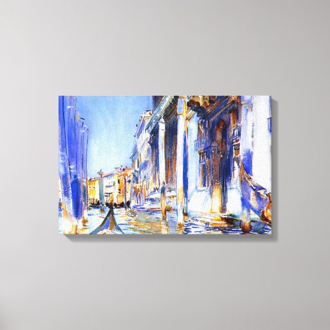 Lienzo John Singer Sargent Rio dell’Angelo Venice (Anverso)
