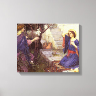 Lienzo John William Waterhouse - La Anunciación