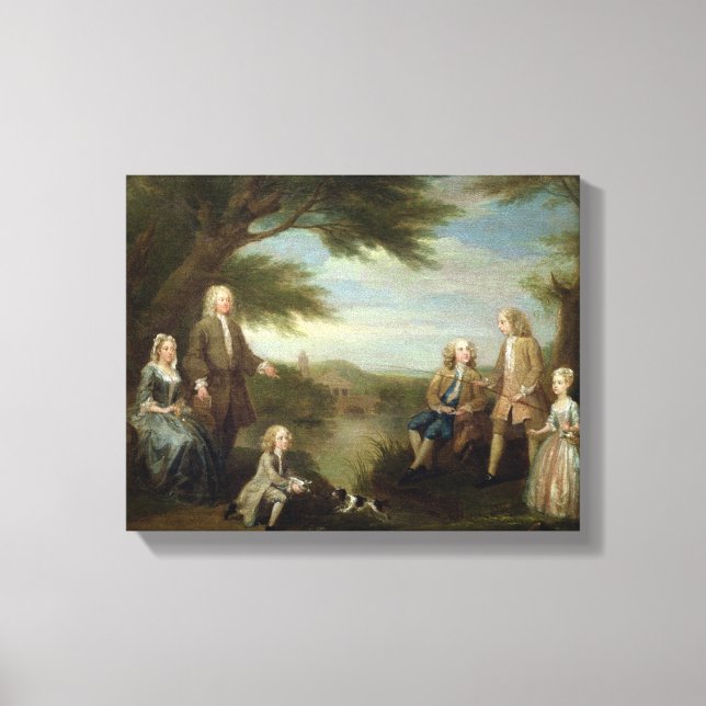 Lienzo John y Elizabeth Jeffreys y sus hijos, 17 (Anverso)
