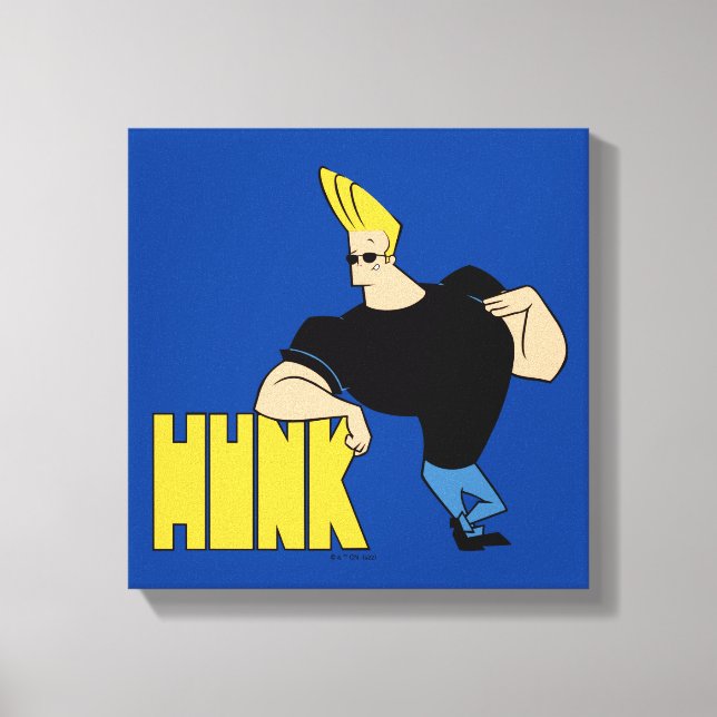 Lienzo Johnny Bravo - Hunk (Anverso)