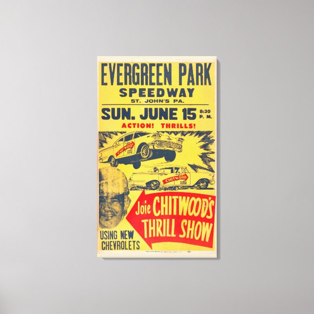 Lienzo Joie Chitwood Thrill Show Canvas Art Print (Anverso)