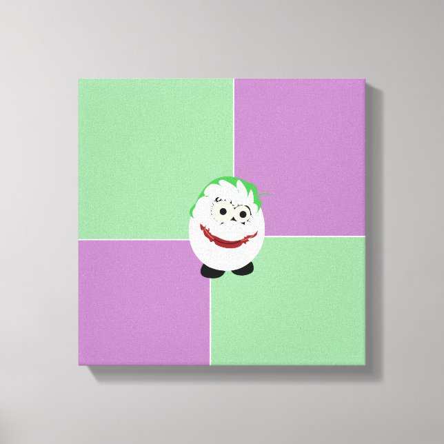 Lienzo Joker Egg Wrapped Canvas (Anverso)