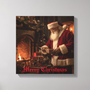 Lienzo Jolly Old Saint Nick