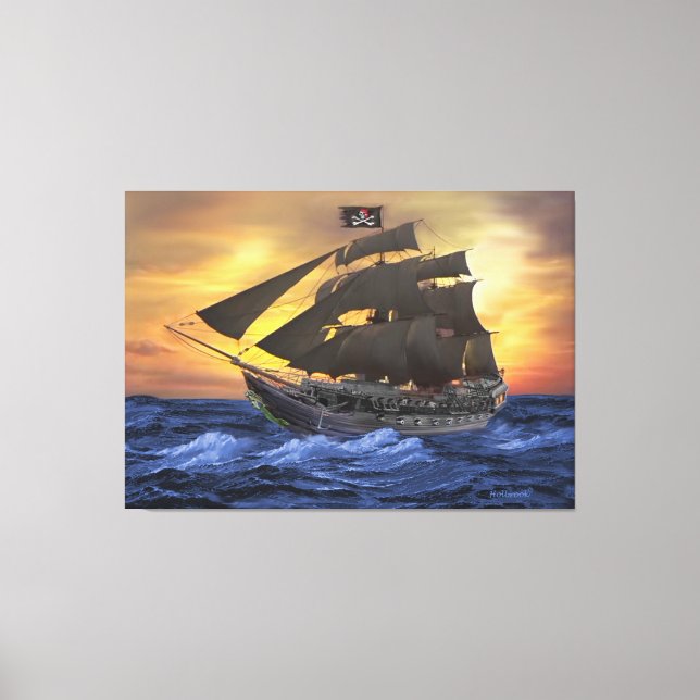LIENZO JOLLY ROGER (Anverso)