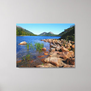Lienzo Jordan Pond II en el Parque Nacional Acadia