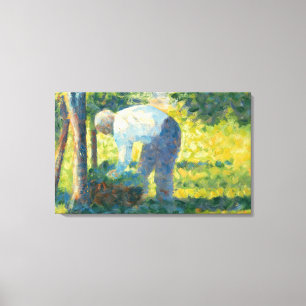 Lienzo Jorte Pedro Seurat el   el jardinero