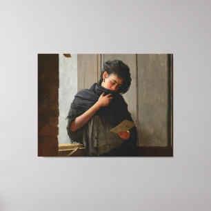 Lienzo José Almeida Jr - Saudade (Longing) (1899)