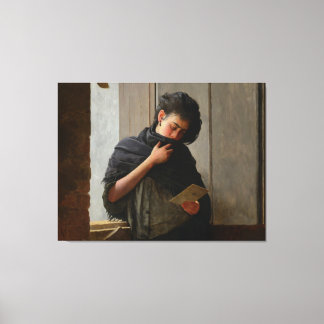 Lienzo José Almeida Jr - Saudade (Longing) (1899)