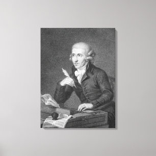 Lienzo Joseph Haydn grabó por Schiavonnetti, 1792
