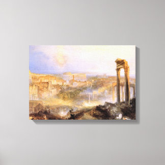 Lienzo Joseph Mallord Turner - Roma moderna, Camp Vaccino
