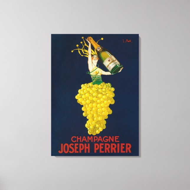 Lienzo Joseph Perrier Champagne Poster Promocional