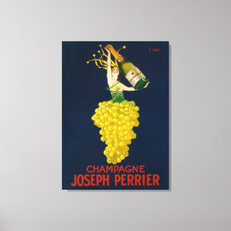Lienzo Joseph Perrier Champagne Poster Promocional