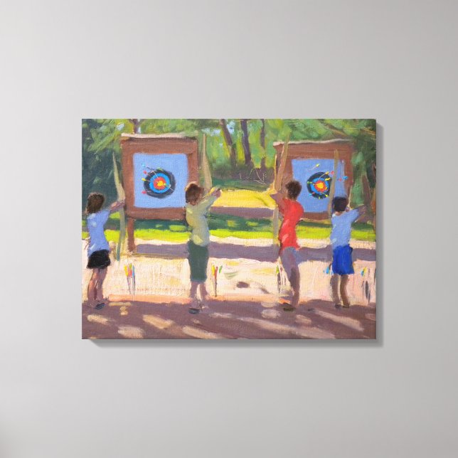 Lienzo Jóvenes Arqueros 2012 (Anverso)