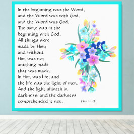 Lienzo Juan 1:1-5