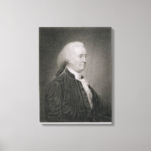 Lienzo Juan Rutledge (1739-1800), grabado por G.F. Storm