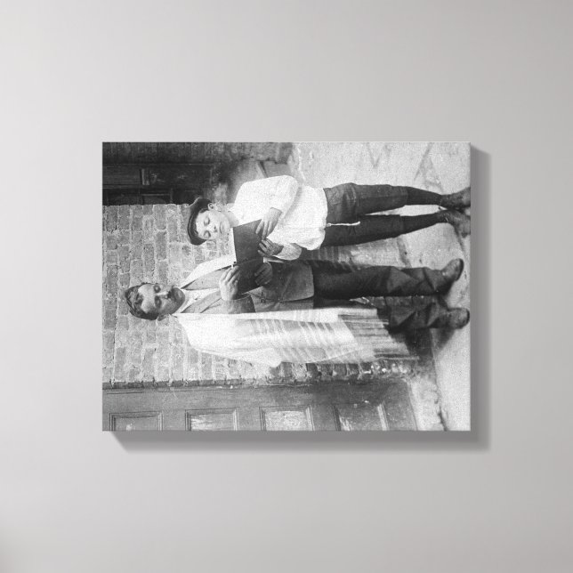 Lienzo Judíos con Tanakh en Yom Kippur (Anverso)