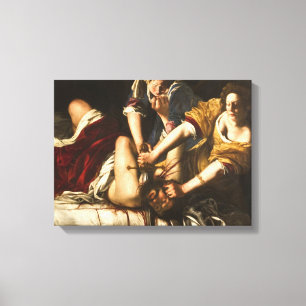 Lienzo Judith Slay Holofernes - Artemisia Gentileschi