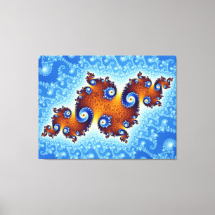 Lienzo Juego de Julia Island Mandelbrot