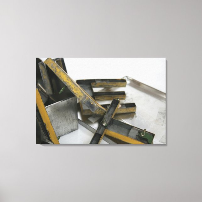 Lienzo Juego del edificio de la construcción Jeux 26x24 (Anverso)