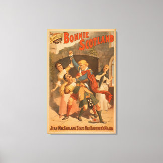 Lienzo Juego escocés de Sidney R. Ellis Bonnie Scotland