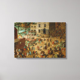 Lienzo Juegos infantiles de Pieter Bruegel, el anciano